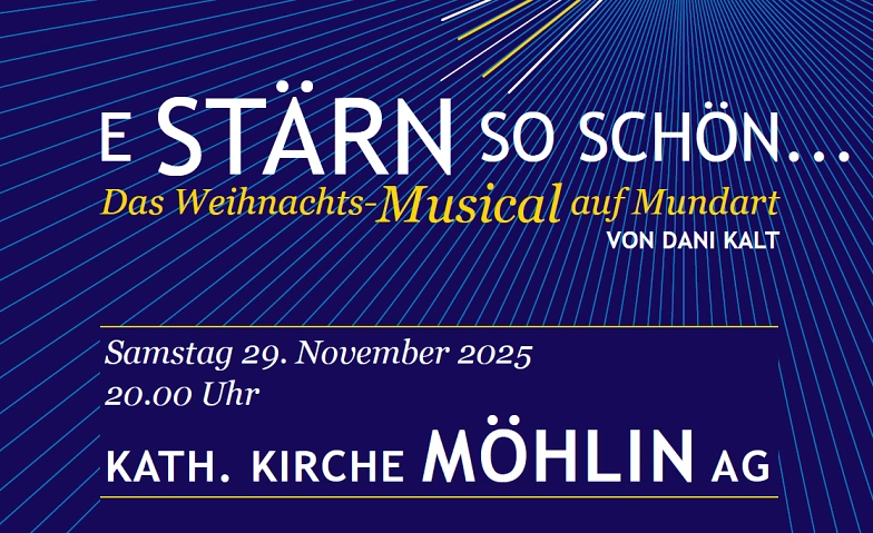 &quot;E St&auml;rn so sch&ouml;n...&quot; das Mundart Weihnachtsmusical Tickets