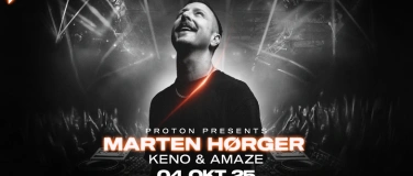 Event-Image for 'PROTON pres. MARTEN HØRGER'