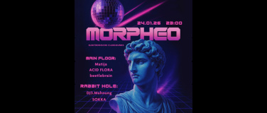 Event-Image for 'Morpheo: Acid Flora, Matija, beetlebrain, Sokka, Dj 3.Mahnun'