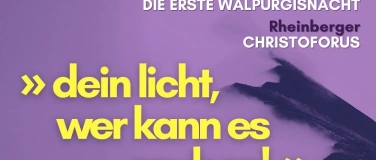 Event-Image for '&bdquo;Dein Licht, wer kann es rauben!&ldquo;'