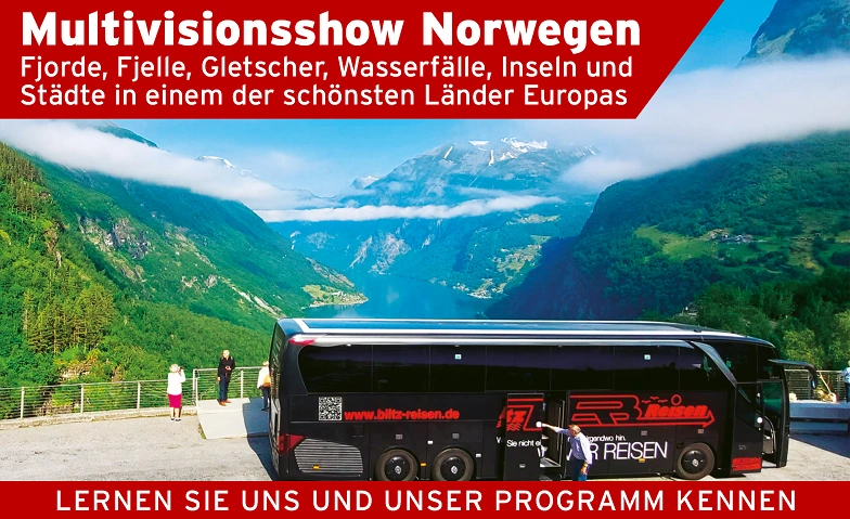 Multivisionsshow Norwegen Billets