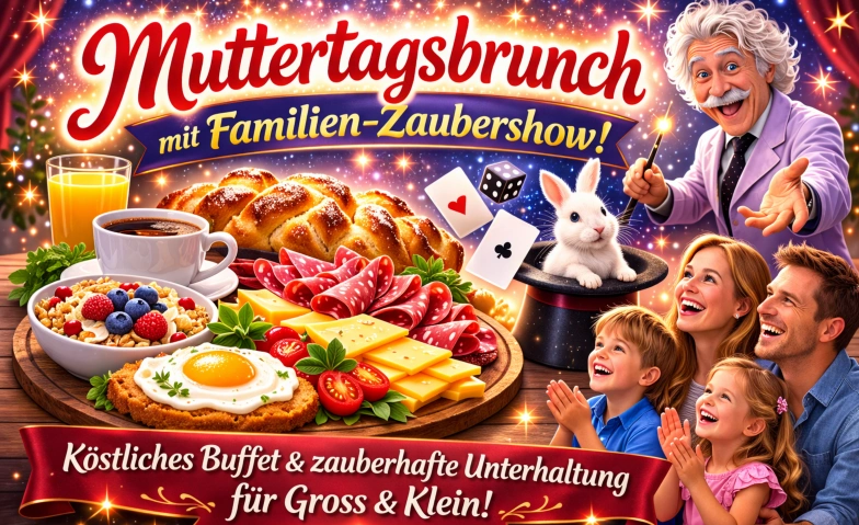 Muttertags-Brunch mit Familien-Show Dreamfactory Erlebniswelt & Eventlokal, Weierwiesstrasse 8, 9113 Degersheim Tickets
