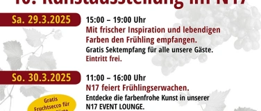 Event-Image for '10. KUNSTAUSSTELLUNG in der N17 EVENT LOUNGE'