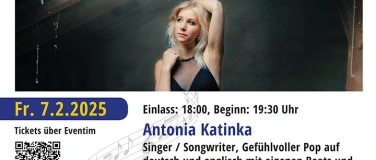 Event-Image for 'Live Konzert mit ANTONIA KATINKA in der Lounge'