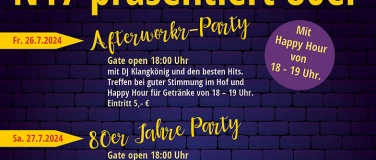 Event-Image for '80th ONLY PARTY in der N17 EVENT LOUNGE Griesheim'