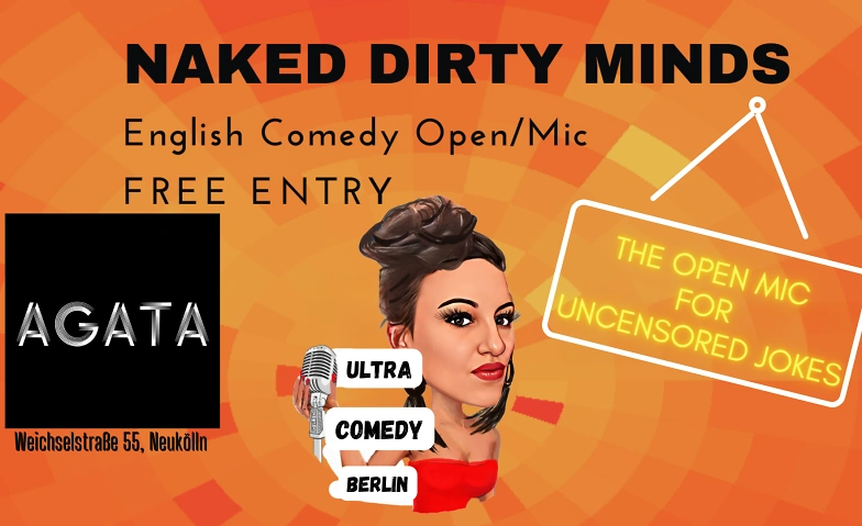 Event-Image for 'Naked Dirty Minds English Comedy / Open Mic'