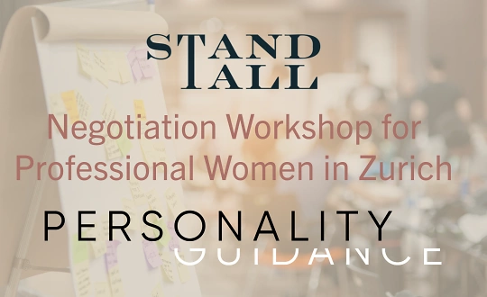 Sponsoring-Logo von Stand Tall! Negotiation Workshop for Professional Women Event