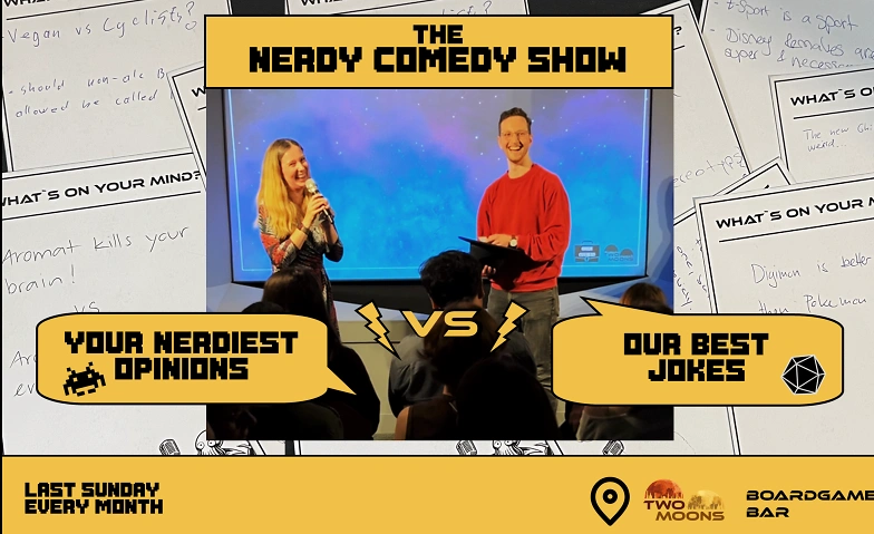 The NERDY COMEDY Show (EN) - ZURICH STETTBACH Tickets