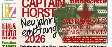Event-Image for 'Captain Horst und Freunde live im FZ Kamen'
