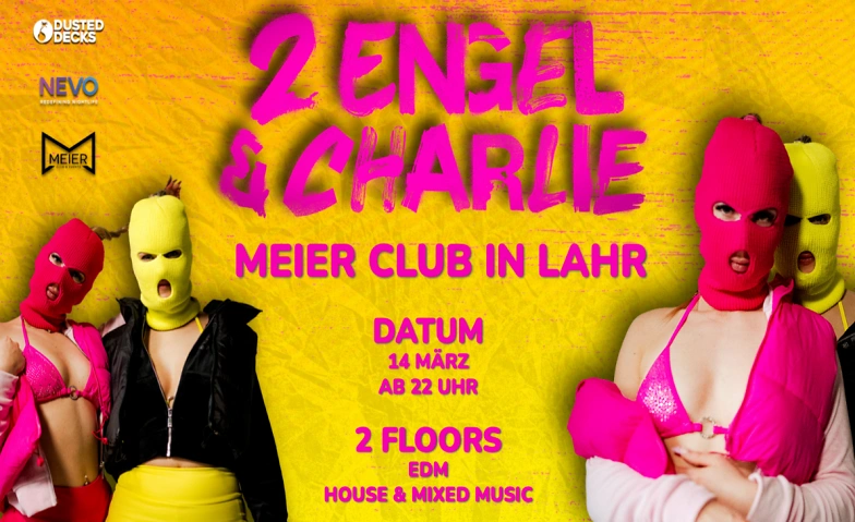 Event-Image for '2 Engel & Charlie &ndash; Live im Mensch Meier'