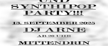 Event-Image for 'New Wave und Synthipop Party'