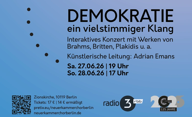Event-Image for 'Demokratie &ndash; ein vielstimmiger Klang'