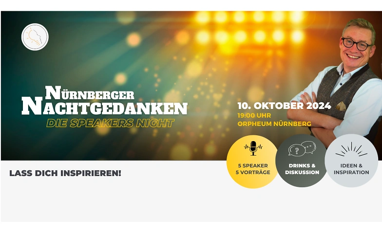 Nürnberger Nachtgedanken - Die Speakers Night Orpheum, Johannisstraße 32A, 90419 Nürnberg Tickets
