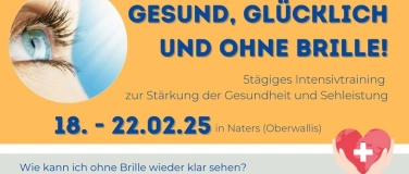 Event-Image for 'Gesund, glücklich und ohne Brille (mit der Norbekov Methode)'