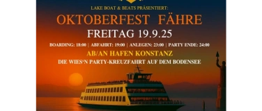 Event-Image for 'Die Oktoberfest-Fähre auf dem Bodensee'