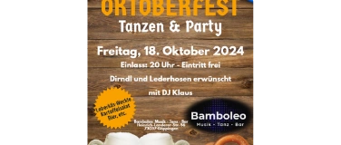 Event-Image for 'OKTOBERFEST - Tanzen & Party im Bamboleo, 73037 Göppingen'