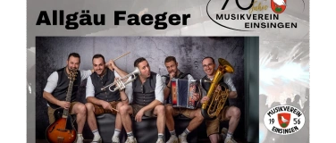 Event-Image for '70 Jahre MV Einsingen - Partynacht mit ALLG&Auml;U FAEGER'