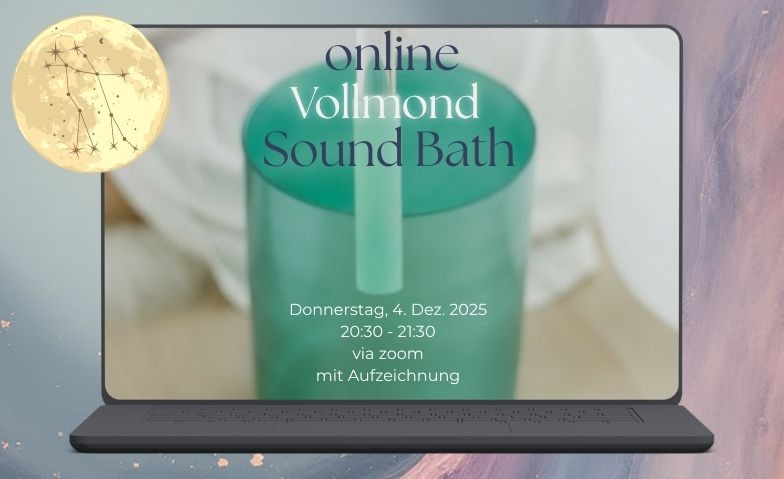 Vollmond   Sound Bath &#8226; Online Billets