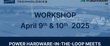 Event-Image for 'POWER HARDWARE IN-THE-LOOP MEETS GRID-FORMING CONTROL'