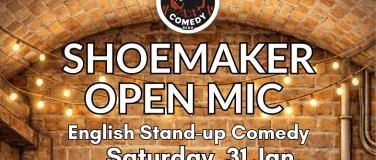 Event-Image for 'Shoemaker Open Mic English Stand-up Comedy'