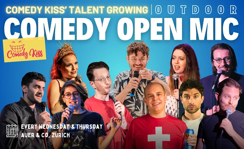 Wednesday Outdoor Open Mic Comedy, Zurich Tickets