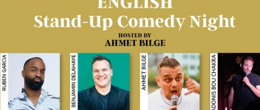 Event-Image for 'English Stand-Up Comedy Night - hosted by Ahmet Bilge'