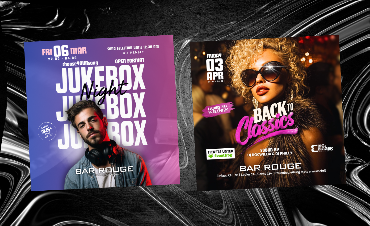 JUKEBOX x Back to Classics Bar Rouge - Rooftop Bar & Club, Basel Tickets