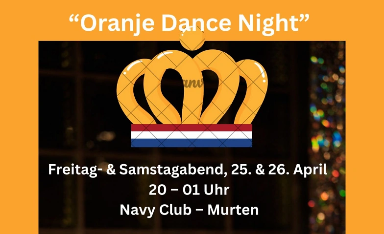 Oranje Dance Night Billets