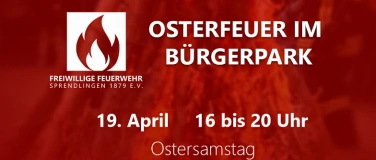 Event-Image for 'Osterfeuer im Bürgerpark Dreieich 2025'