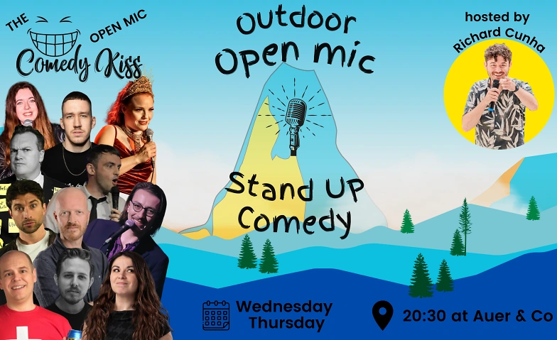 Wednesday Outdoor Open Mic Comedy, Zurich Billets