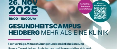 Event-Image for 'Tag der offenen Tür: GESUNDHEITSCAMPUS HEIDBERG – MEHR ALS E'