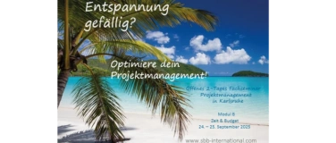 Event-Image for 'Kurs Projektmanagement  -  Modul B  Zeit & Budget'