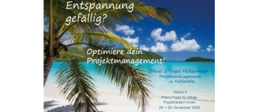 Event-Image for 'Kurs Projektmanagement - Modul F Praxistipps Projektleiter'