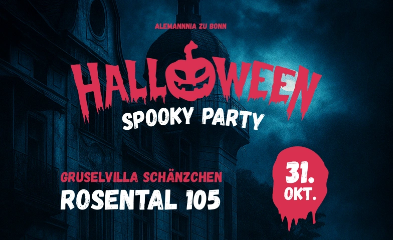 Halloween Spooky Party Bonner Alemannen, Rosental 105, 53111 Bonn Billets