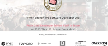 Event-Image for 'Pitch Club Developer Edition #187 - Essen'