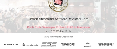 Event-Image for 'Pitch Club Developer Edition #193 - Hannover'
