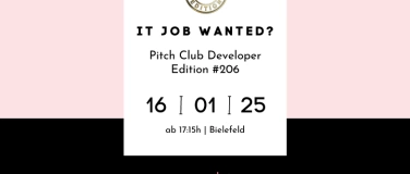 Event-Image for 'Pitch Club Developer Edition #206 - Bielefeld'
