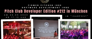 Event-Image for 'Pitch Club Developer Edition #212 - München'