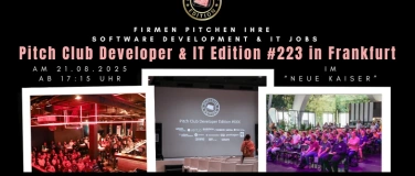 Event-Image for 'Pitch Club Developer Edition #223 - Frankfurt'