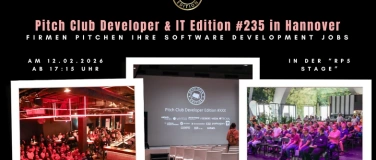 Event-Image for 'Pitch Club Developer & IT Edition #235 - Hannover'