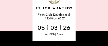 Event-Image for 'Pitch Club Developer & IT Edition #237 - Essen'