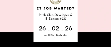 Event-Image for 'Pitch Club Developer & IT Edition #237 - Karlsruhe'