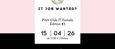 Event-Image for 'Pitch Club IT Female Edition #3'