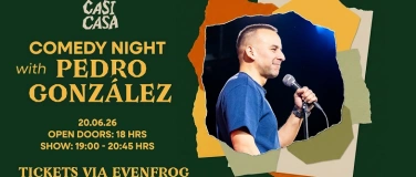 Event-Image for 'English Stand-Up Comedy Night &ndash; Pedro Gonz&aacute;lez'