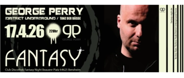 Event-Image for 'GEORGE PERRY ***Techno-Raw***17.4.26'