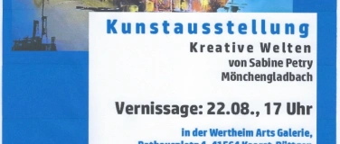 Event-Image for 'Kreative Welten - Einzelausstellung von Sabine Petry'