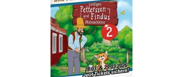 Event-Image for 'Lustiges Pettersson und Findus Mitmachkino 2'