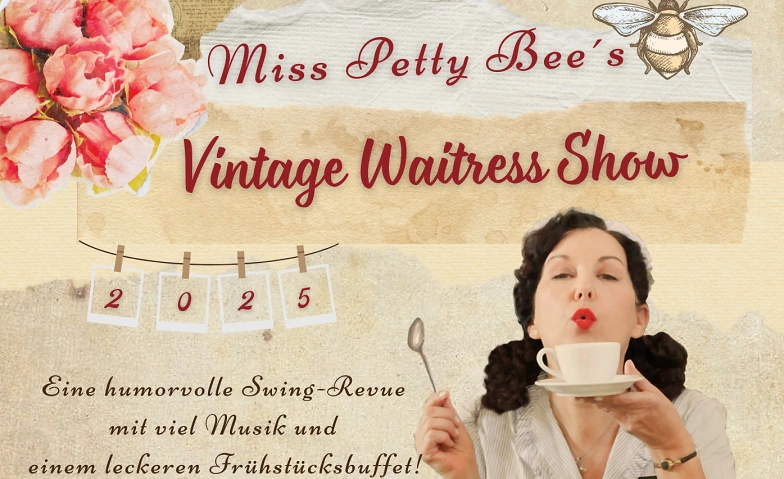 Event-Image for 'Miss Petty Bees - Vintage Waitress show'
