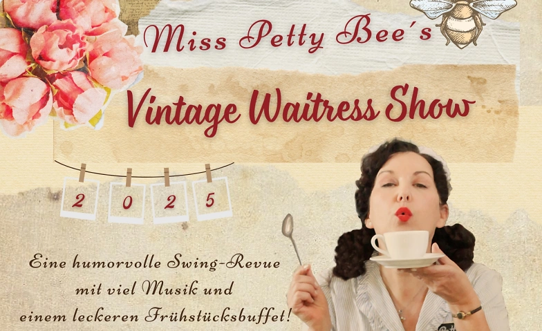 Miss Petty Bees -  Vintage Waitress show ${singleEventLocation} Tickets