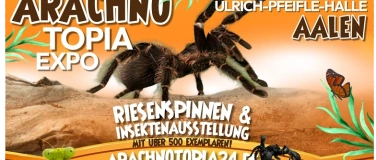 Event-Image for 'Arachnotopia - Riesenspinnen & Insektenausstellung Aalen'